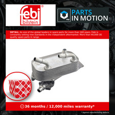 Oil Cooler fits BMW 318 E90, E91 2.0 05 to 12 17217529499 Febi Quality New