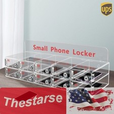 Wall-Mounted Cell Phone Storage Cabinet Cell Phone Locker Camp Work School Class