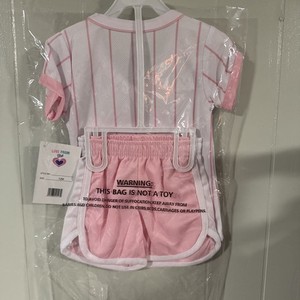Little Girls New York Yankee Outfit Size 24 month 