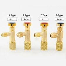 Air-conditioning Fluoride Safety Valve Adapter CNC Machining Parts Pressure