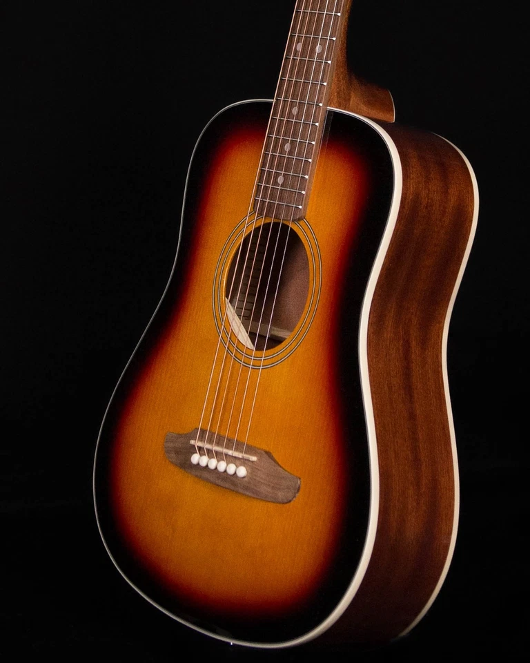 Fender California Standard Redondo Mini, 3 colores Sunburst con bolsa Foto 2 de 4