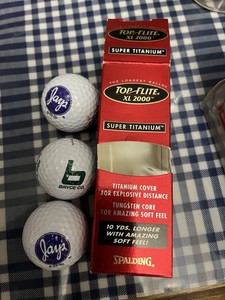 Unused Sleeve Of 3 Jay’s Potato Chips/Bryce Co.  Top-Flite XL 2000 Golf Balls