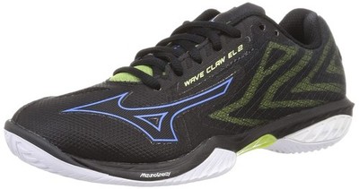 Mizuno Wave Claw EL 2 Badmintonschuhe schwarz/blau/gelb 3E verschiedene...