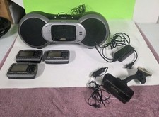 Qty 1 LIFETIME SUBSCRIPTION Sportster Sirius Satellite Radio w/ SP-B1R Boombox