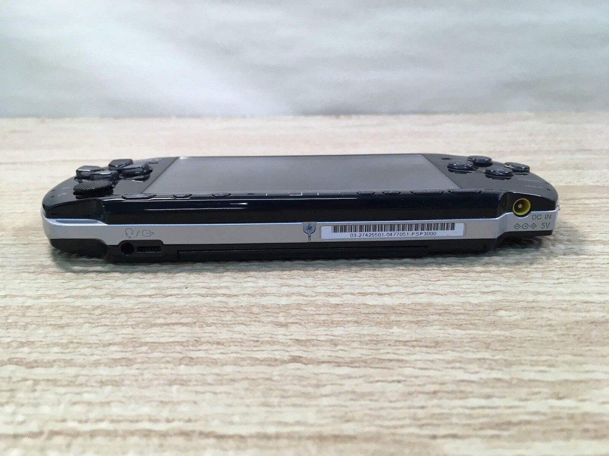 GD7357 Plz Read Item Condi PSP-3000 PIANO BLACK SONY PSP