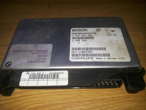 0260002360 Getriebesteuergerät Steuergerät Getriebe 1422768 BMW DE50775-10