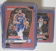 2024-25 Panini Prizm Monopoly Red Disco Chance Question Mark ❓ Complete Set SSP