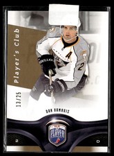 2009-10 Upper Deck Be A Player Player's Club Dan Hamhuis 13/25 Nashville