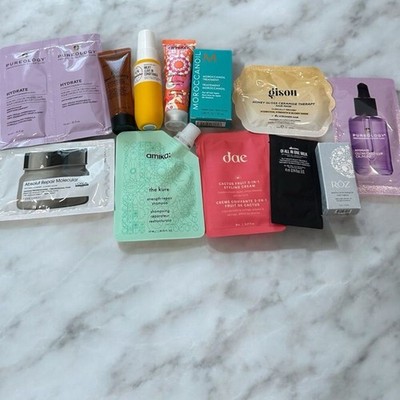Hair Sample Travel Size Lot Gisou Dae Pureology Sol de Janeiro Roz Amika
