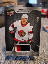2023-24 UD Engrained Tim Stutzle Ebony Memorabilia/35