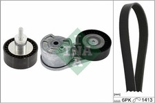 Schaeffler INA Keilrippenriemensatz 529 0550 10 für FORD TRANSIT V363 FCD FDD FY