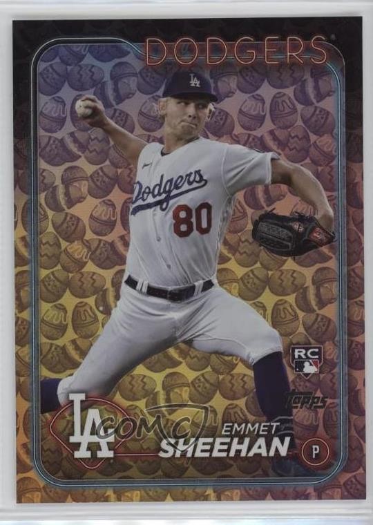 2024 Topps Series 1 Eggs Emmet Sheehan #283 Rookie RC 0qc1
