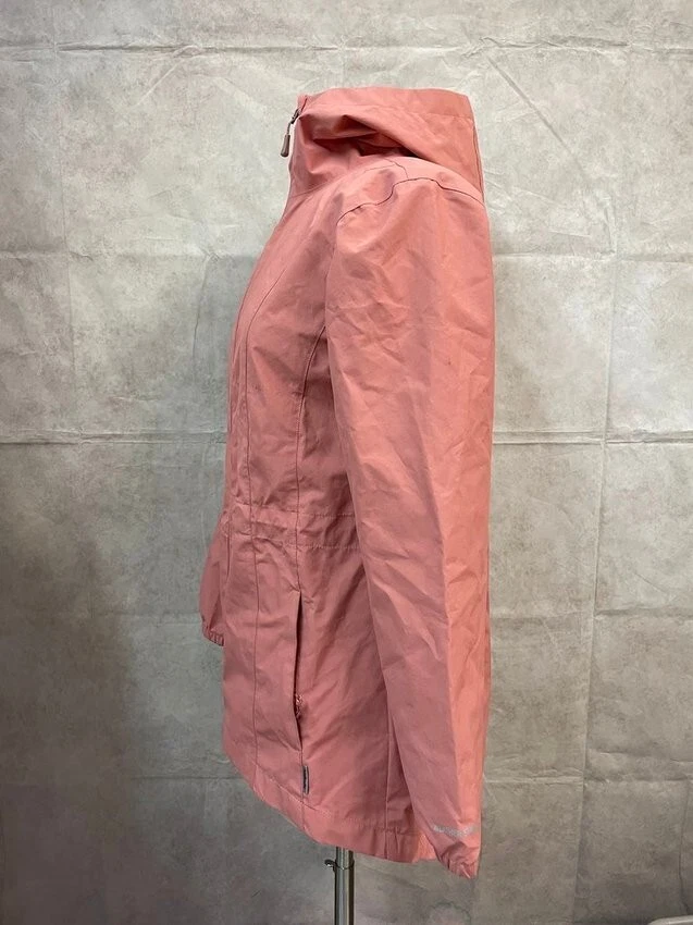 Avalanche Women's Hooded Rain Coat Full Zip Pink Size S - Image 4 of 4