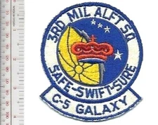 US Air Force USAF 3rd Military Airlift SQ 436th Airlift Wing Flying C- NO TARIFF