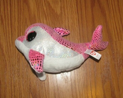 pink dolphin beanie boo