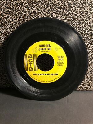 THE AMERICAN BREED 45RPM 7  Single ACTA Records  Bend Me, Shape Me  (J151)