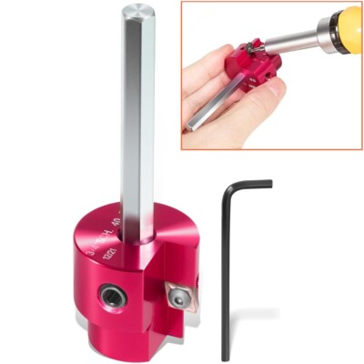 For SCH40, ABS, CPVC Water Lines 3/4'' PVC Pipe Reamer PPR75 with 1/4'' Hex Shaft