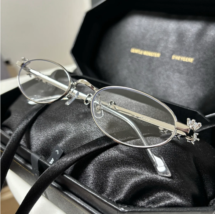 Gentle Monster x D'heygere Pierced 02 Silver+Silver glasses Gentle Monster x D'heygere Pierced 02 Silver+Silver glasses