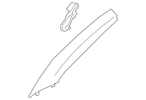 Moldura del pilar del parabrisas para Ford (N/P LJ6Z-7803598-AC)