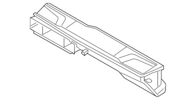 Genuine Volkswagen Air Inlet 3QF-129-254-A