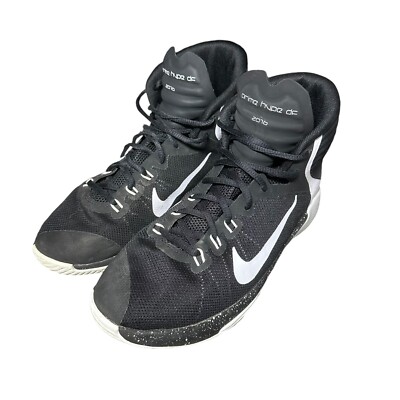 Nike Prime Hype DF 2016 Youth Mens 845096-001 Basketball Shoes Size 6.5 Y Black