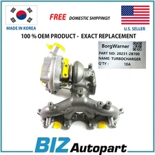 Genuine BORGWARNER Turbocharger for 13-17 VELOSTER 14-18 FORTE5 1.6L 28231-2B700