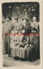 1910s RPPC Postcard FASHIONS - DAPPER STYLISH PARTY of FRIENDS Doing The Town