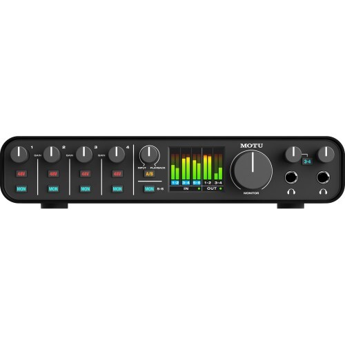 Interfaz de audio MOTU M6 6x4 24 bits/192 kHz Interfaz de gama alta | NUEVO - Imagen 1 de 7