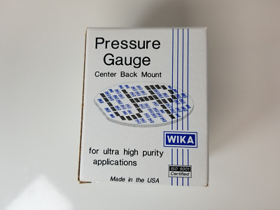 #ad #ad WIKA Pressure Gauge 230.25 1.5quot; RANGE 30NHG 100PSG FSM CBM 4276931 USA NEW $50.00