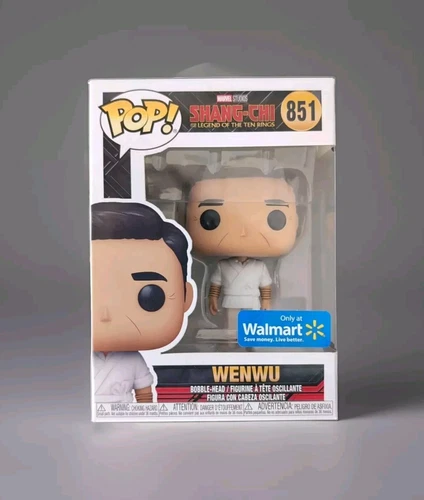 Funko Pop! Marvel Studios Shang Chi Wenmu 851 Walmart Exclusive With Protector  
