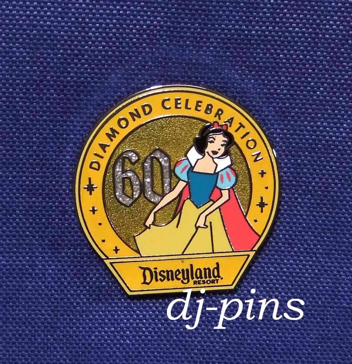 DLR 60th Diamond Celebration Mystery Pack Snow White Disney Pin