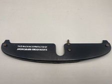 Rear Panel Hammond Multiplex Folding Typewriter Antique Original Part thumbnail