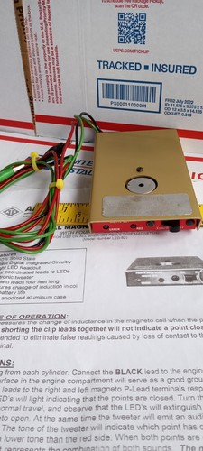 ATS DUAL MAGNETO SYNCHRONIZER TIMING LIGHT AIRCRAFT BENDIX SLICK TESTED GOOD US - Picture 6 of 7