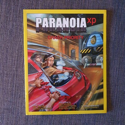 Paranoia XP RPG: Crash Priority (Mongoose Publishing, 2004)