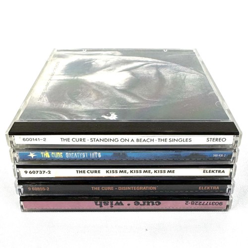 The Cure CD Lot x5 Standing on a Beach, Hits, Disintegration, Kiss Me, Wish - Picture 3 of 7