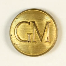 Vintage GM General Motors Uniform Button N8A