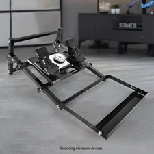 Marada Flight & Racing Pedal Stand For Flight & Racing Sim Cockpit Fit Logitech