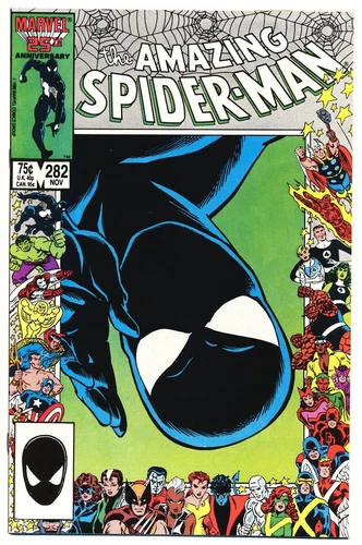 AMAZING SPIDER-MAN #282 VF, Direct Marvel Comics 1986 Stock Image