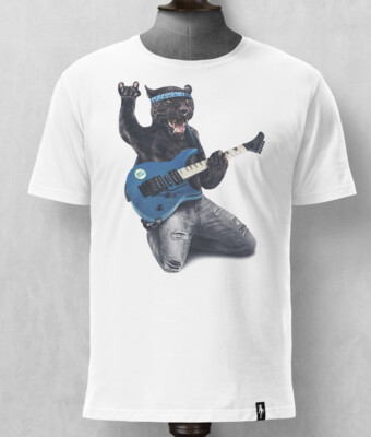 Dirty Velvet - 100 % Bio Baumwolle ''''Rock & Roar'''' T-Shirt (groß, XXL & 3XL)
