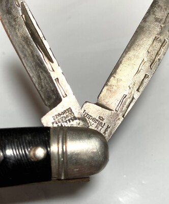 VTG USA Arm & Hammer Imperial Pocketknife-2 Blade-Plastic Handle