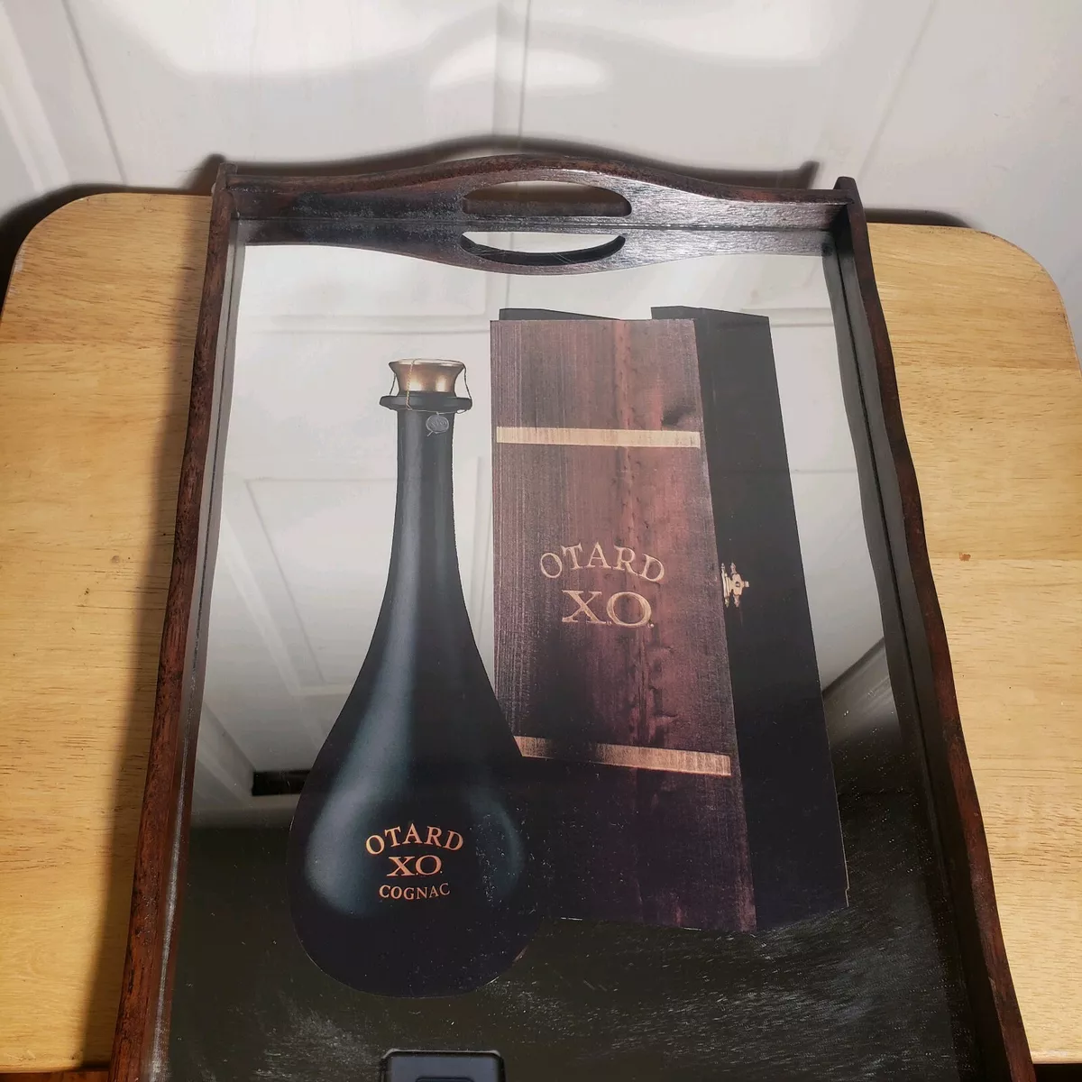 Vintage Otard XO Cognac Mirror Tray Liquor Sign | eBay