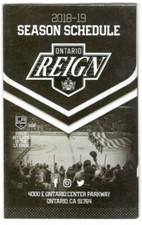 2018-19 Ontario Reign AHL Hockey Schedule !!! Bud Light