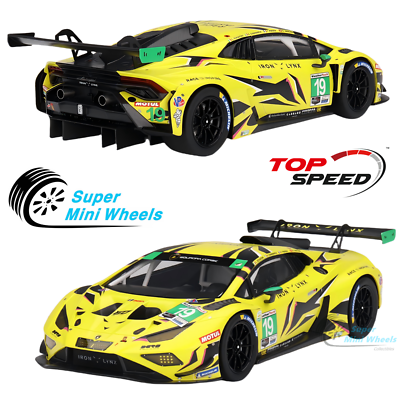 Top Speed 1:18 Lamborghini Huracán GT3 EVO2 #19 Iron Lynx 2023