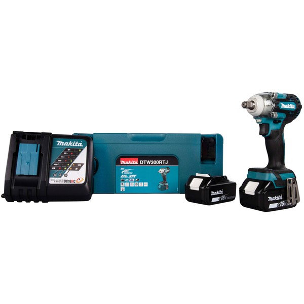 Makita Akku-Schlagschrauber DTW300RTJ, 18Volt, Blau-image