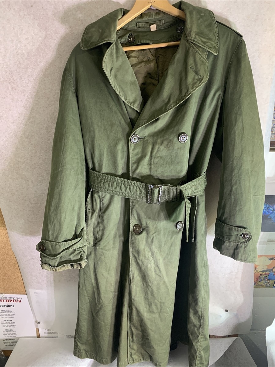 Us Military Overcoat With Removable Wool Liner U.S. Army Us Military Overcoat With Removable Wool Liner U.S. Army
