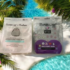 the Crème shop Pusheen, BT21 Acne Patch Bundle NEW