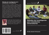 Rt. Rev. Daniel W Kasomo | MéTodos De InvestigacióN Para Estudiantes...