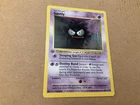 Pokemon Card - Gastly Base Set Shadowless 50/102 1st Edition Common
