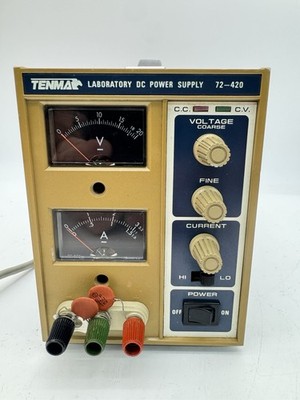 TENMA 72-420 Laboratory DC Power Supply 0-20V 0-3.2A Adjustable Benchtop