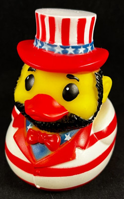 Animolds Duck - Abraham LinQuack in Color - #ARDK100-USA - Approx 3.5'' High